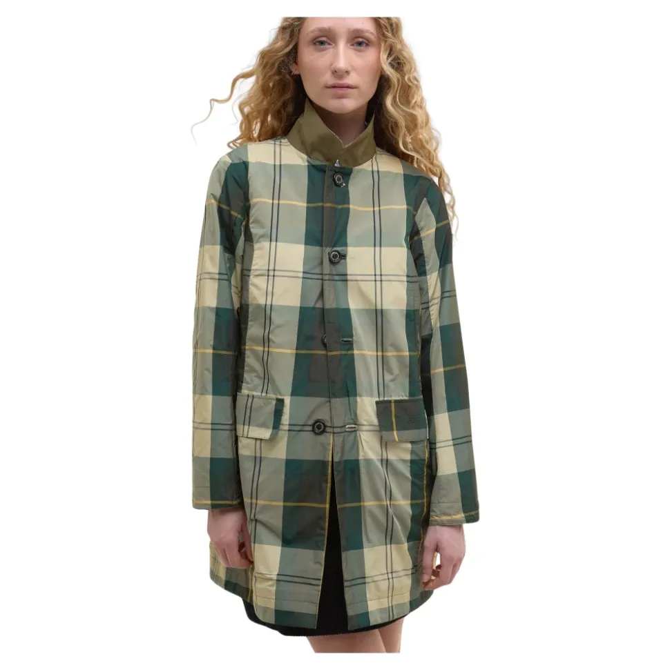 Gabardina reversible impermeable