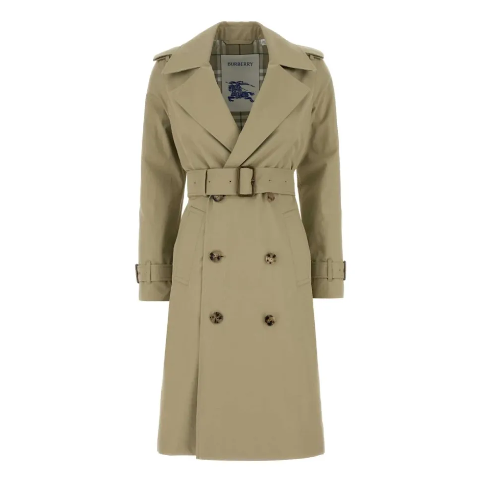 Gabardine Trench Coat