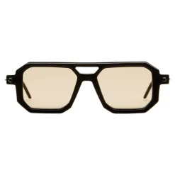 Gafas de sol navigator negro marfil acetato