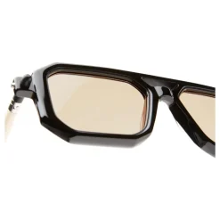 Gafas de sol navigator negro marfil acetato