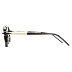 Gafas de sol navigator negro marfil acetato
