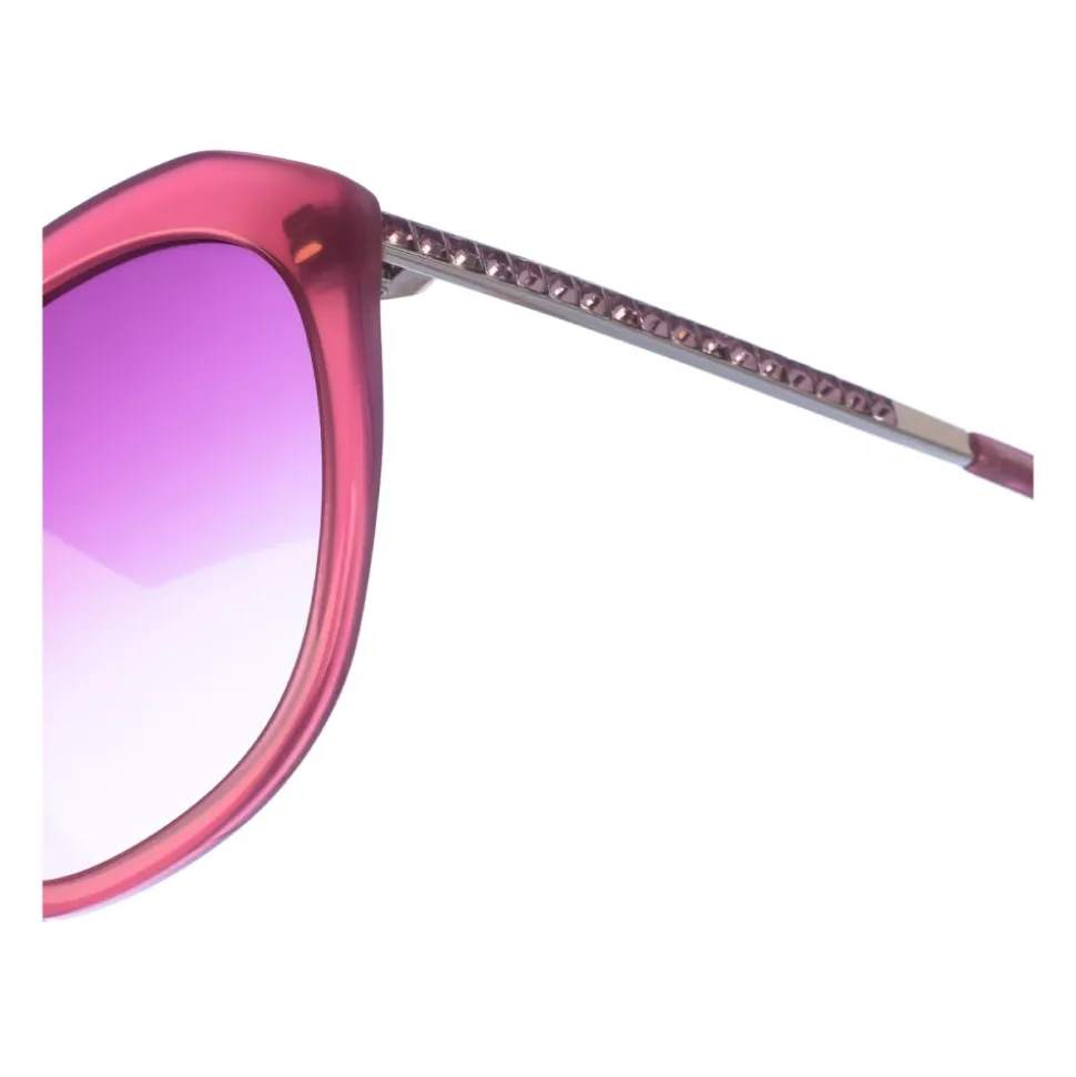 Gafas de Sol Ovaladas con Lentes Degradadas Violetas