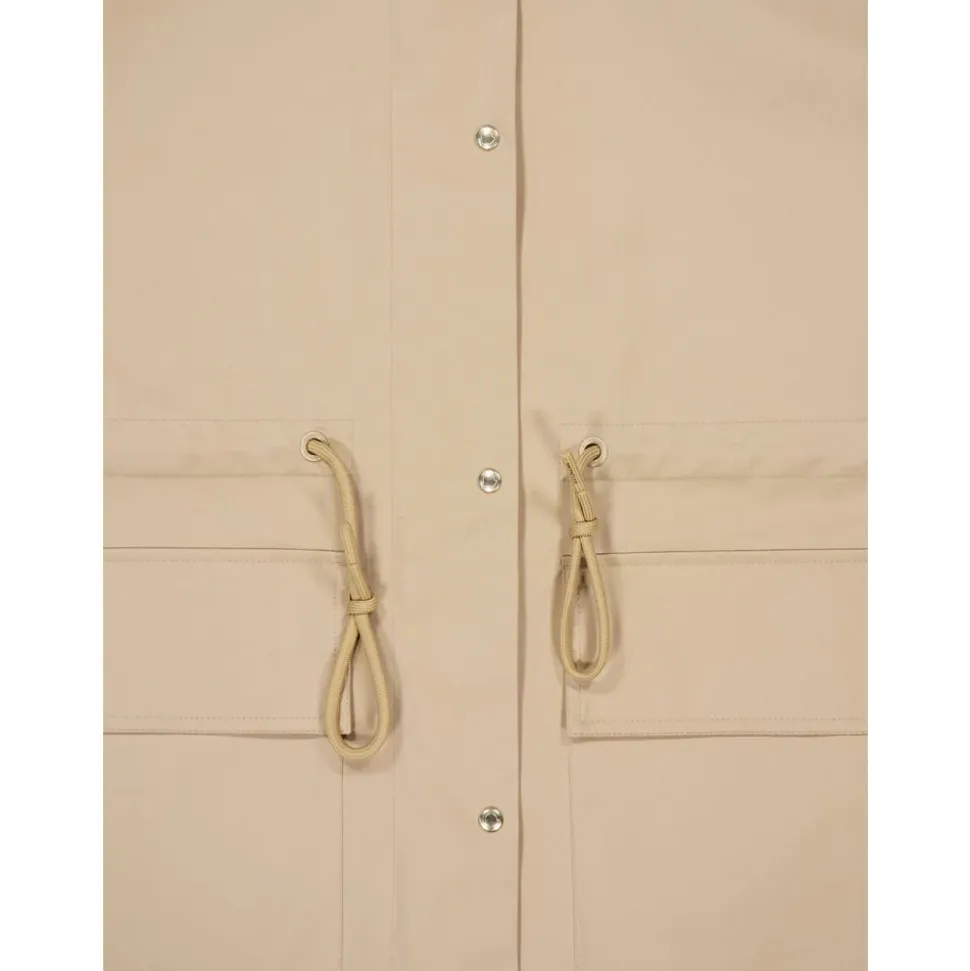 Gaillon Parka con capucha de algodón