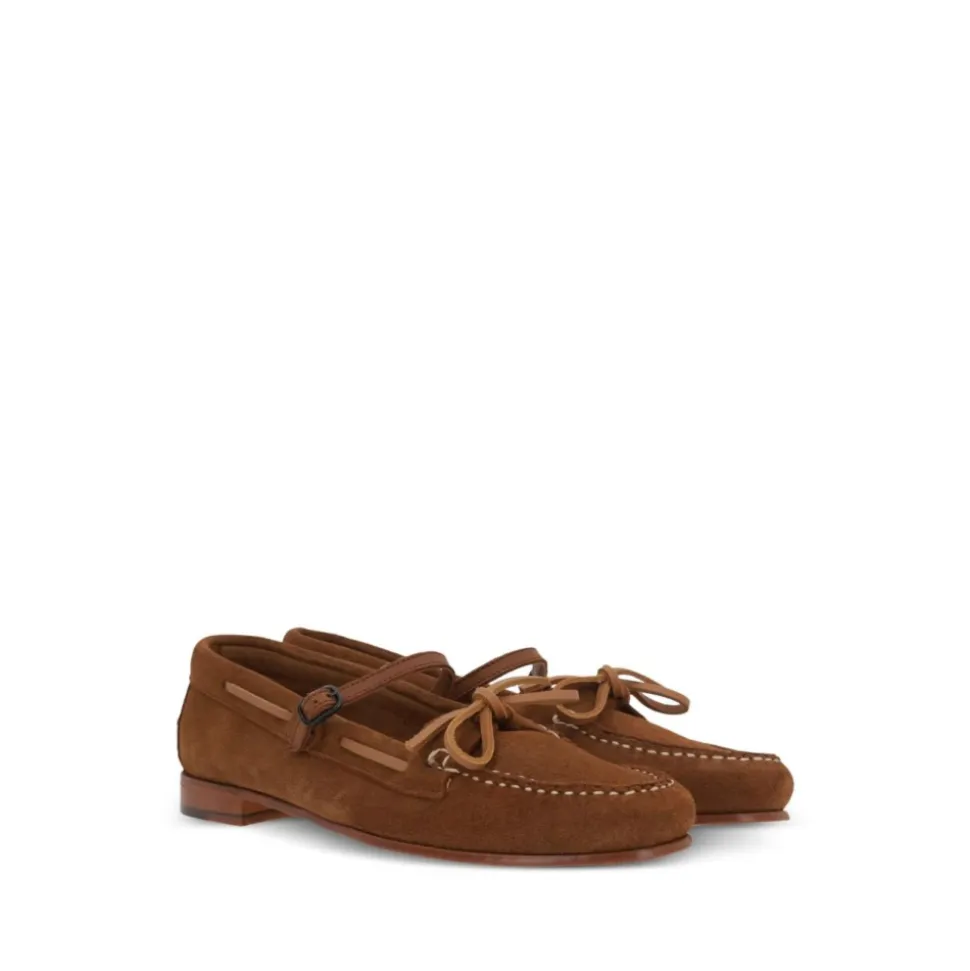 HEREU Zapatos planos Marrón