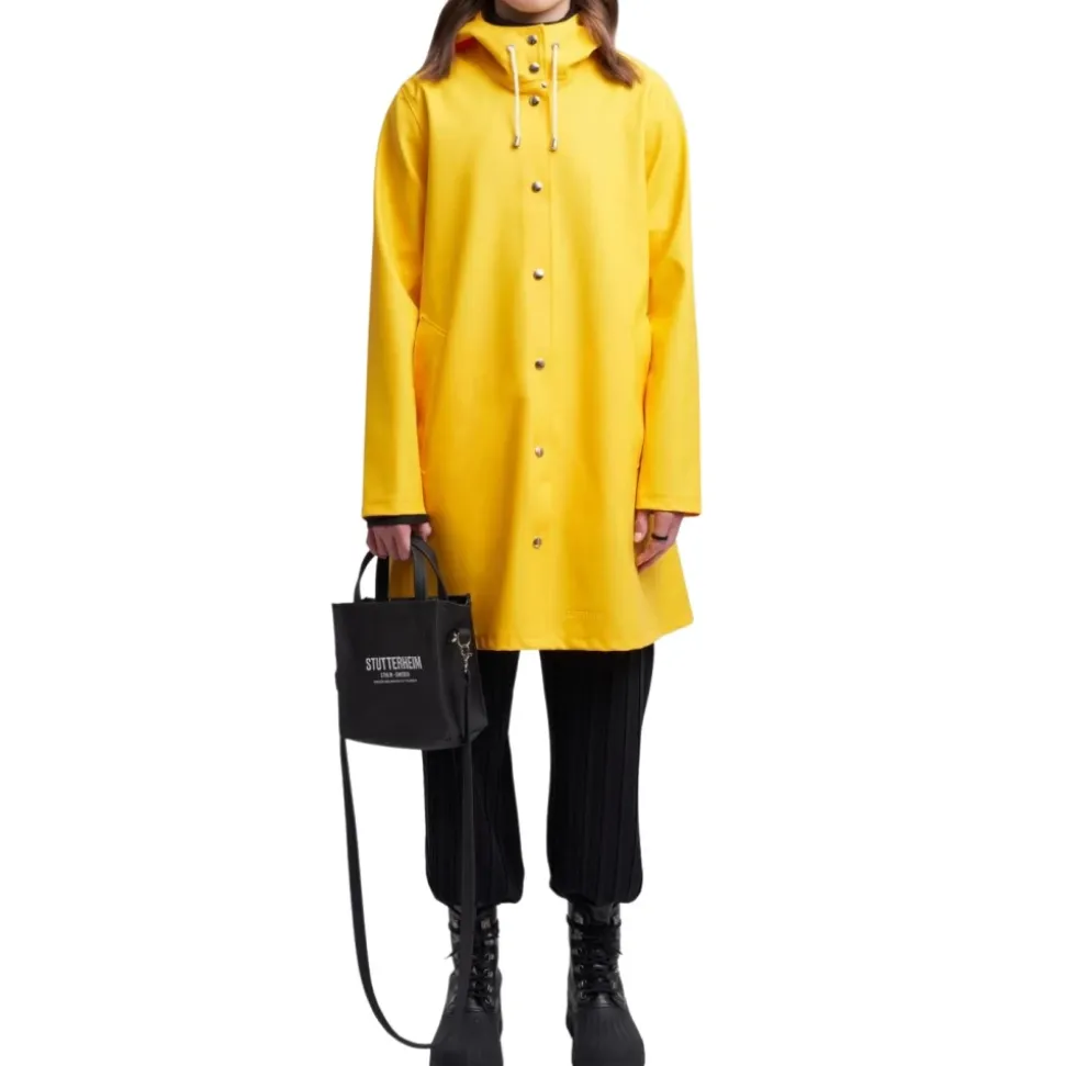 Impermeable amarillo de línea A Mosebacke