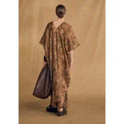 Kaftan, vestido de ramio taiyo print