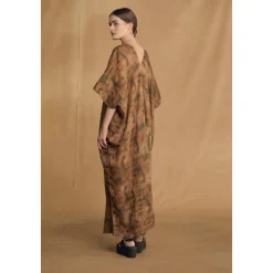 Kaftan, vestido de ramio taiyo print