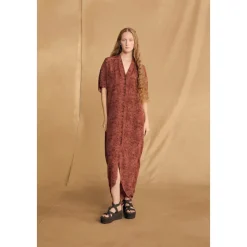 Lady bug, vestido de seda dots print-