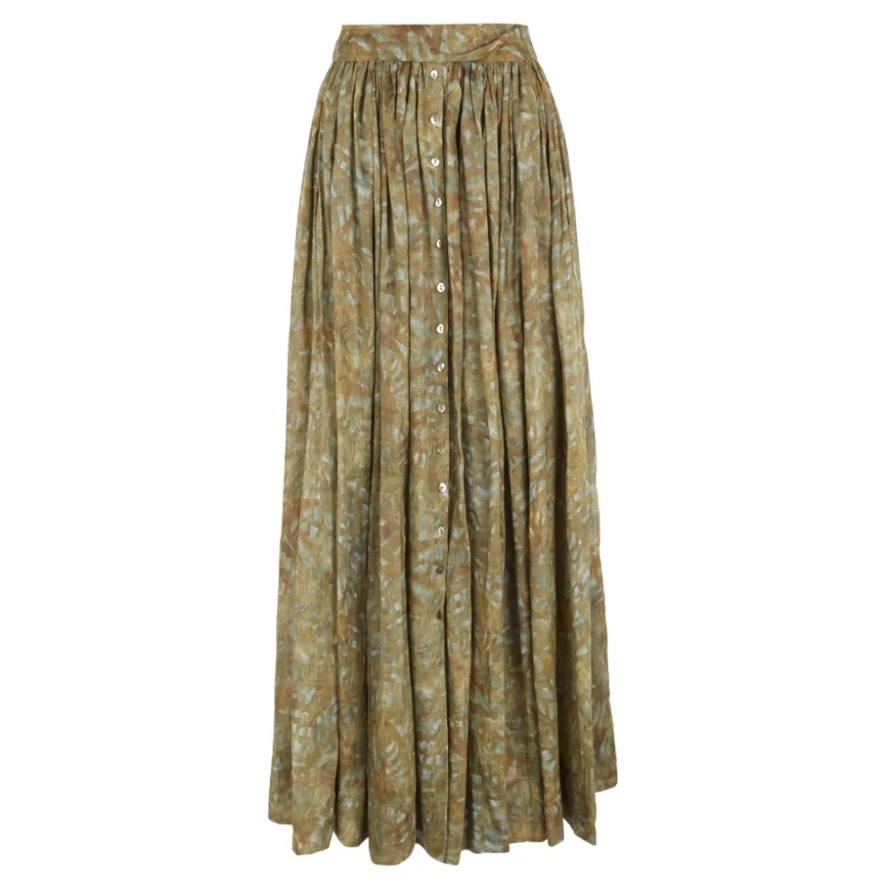 Lil, falda de ramio trap print-