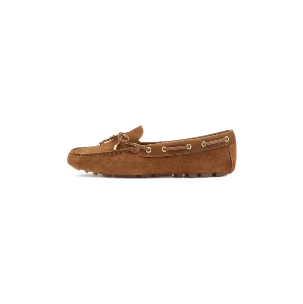 Mocasines color albaricoque