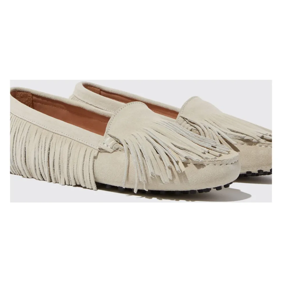 Mocasines de Conducción Maya con Flecos y Detalle Penny