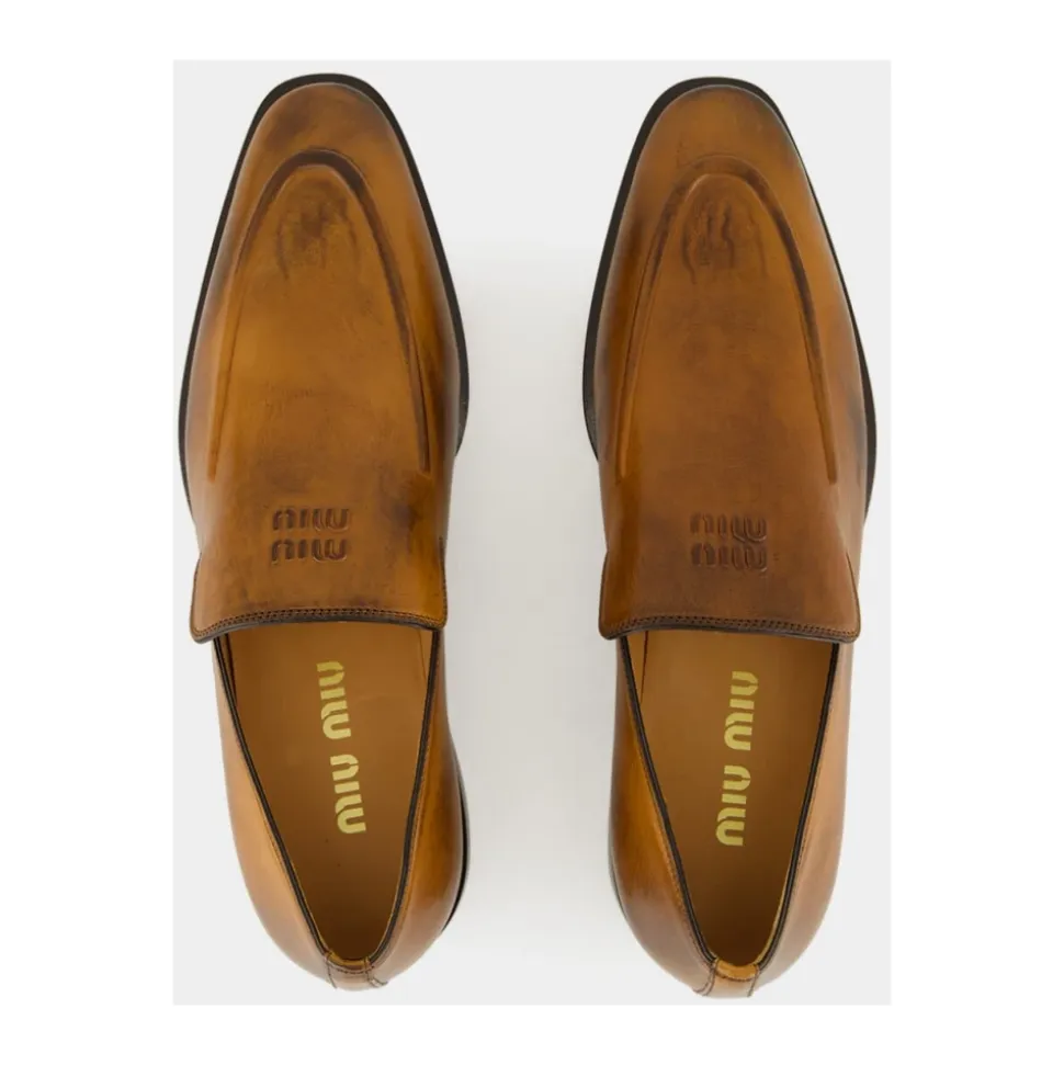 Mocasines de cuero