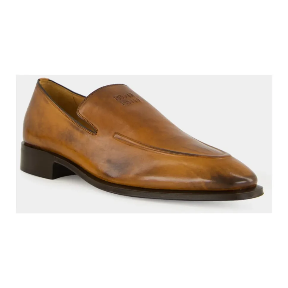 Mocasines de cuero