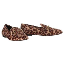Mocasines de Pelo Sintético con Puntera Redonda