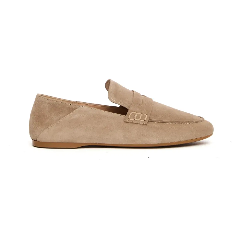Mocasín Beige de Ante 5540