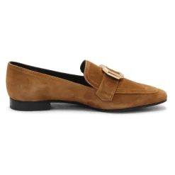 Mocasín de ante marrón