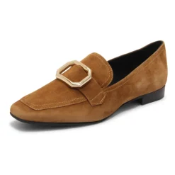 Mocasín de ante marrón