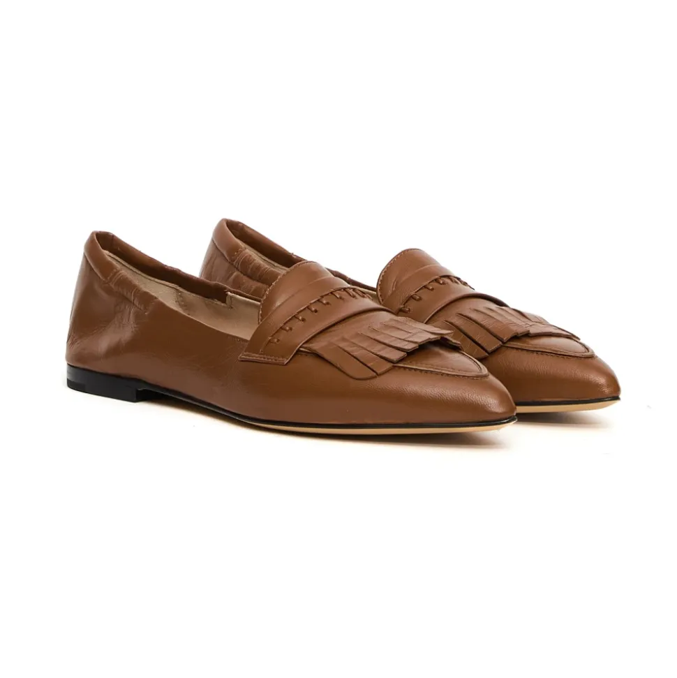 Mocasín de cuero estilo Cuoio