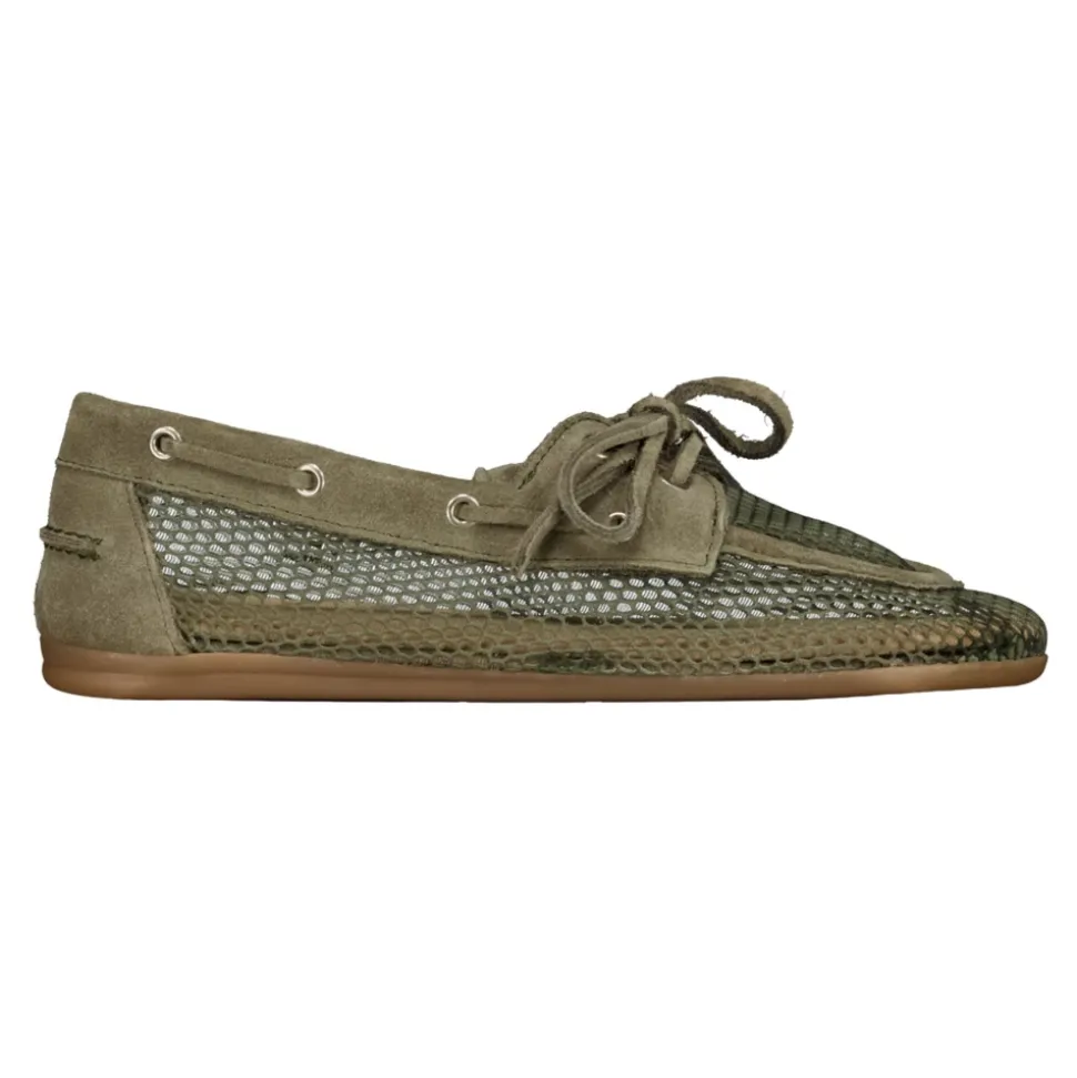 Mocasín Náutico de Malla - Ante