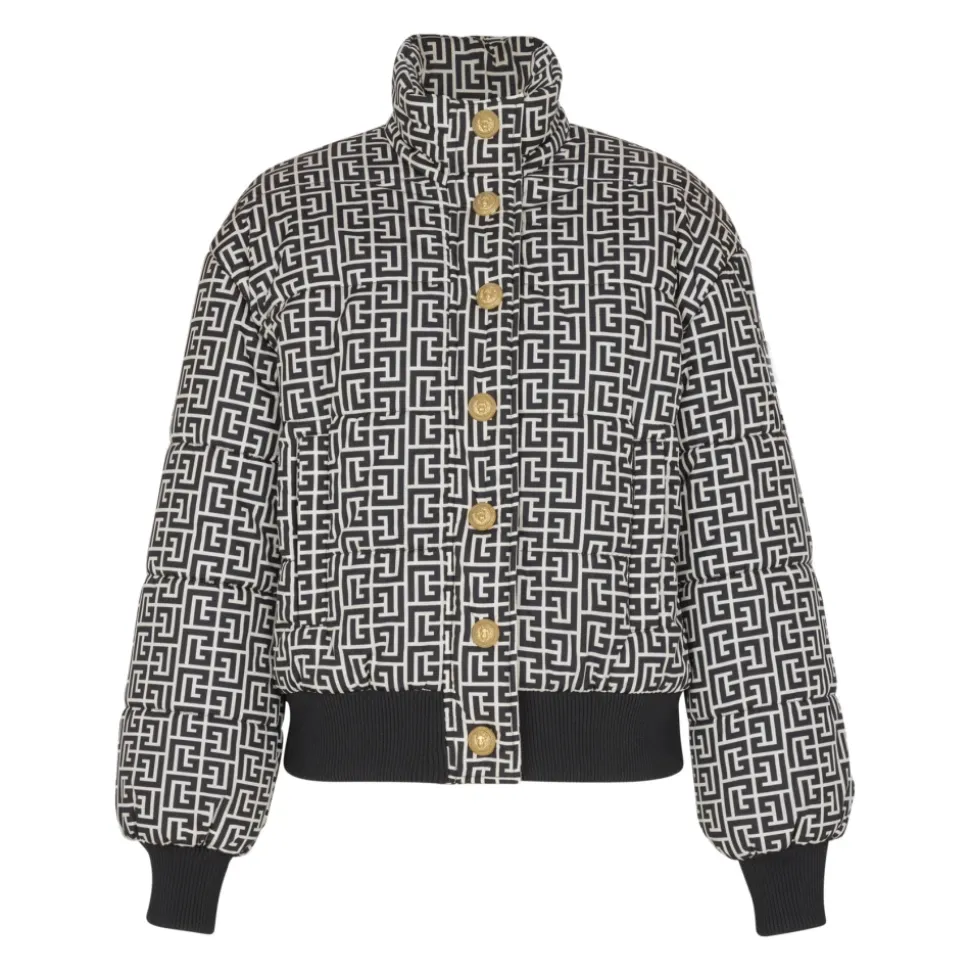 Monogram Jacquard Padded Jacket