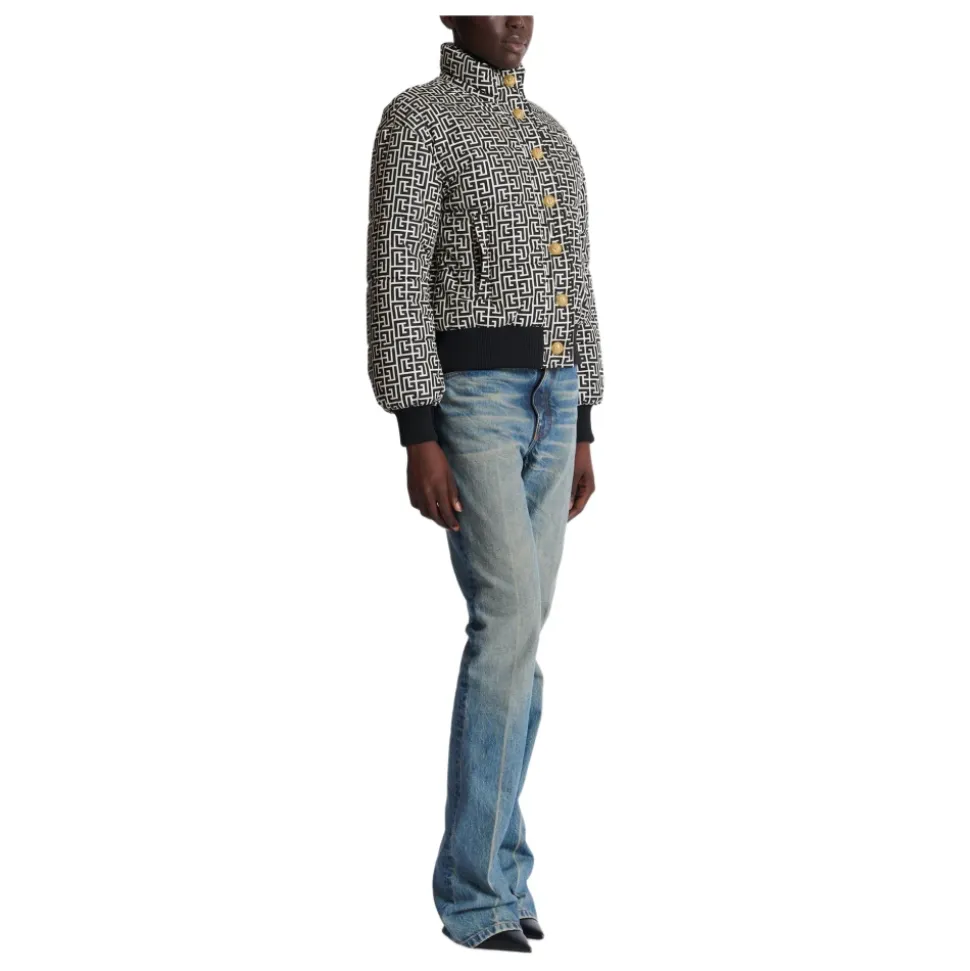Monogram Jacquard Padded Jacket