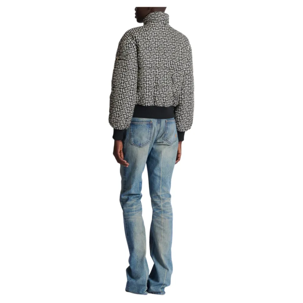 Monogram Jacquard Padded Jacket