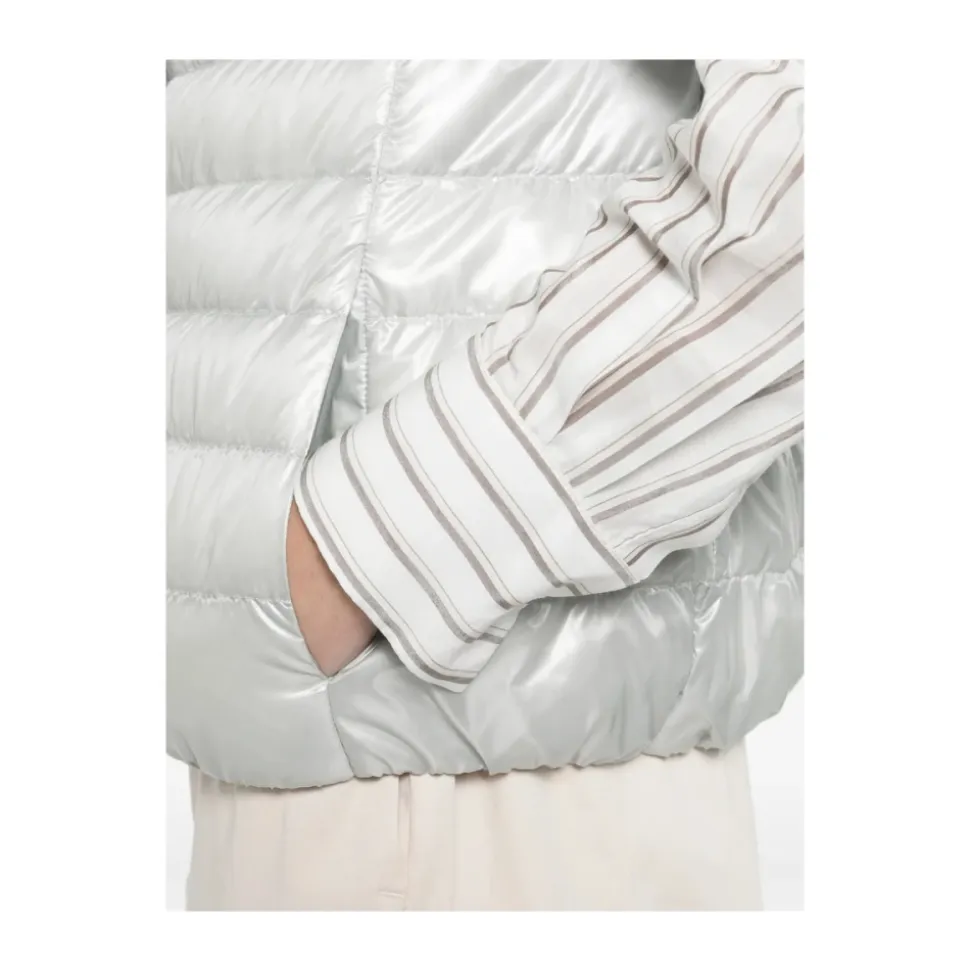 Nylon Short Down Jacket
