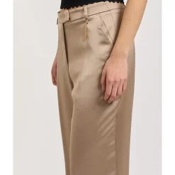 Palazzo Flare Satin Pant