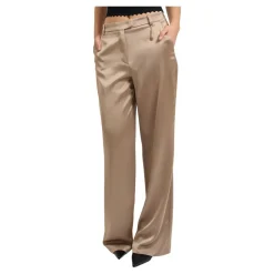 Palazzo Flare Satin Pant