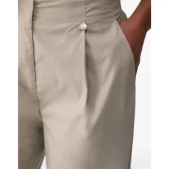 Pantalones Acampanados de Popelina