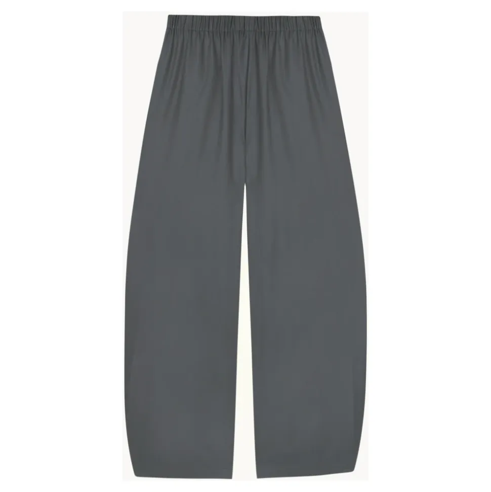 Pantalones Anchos Plisados