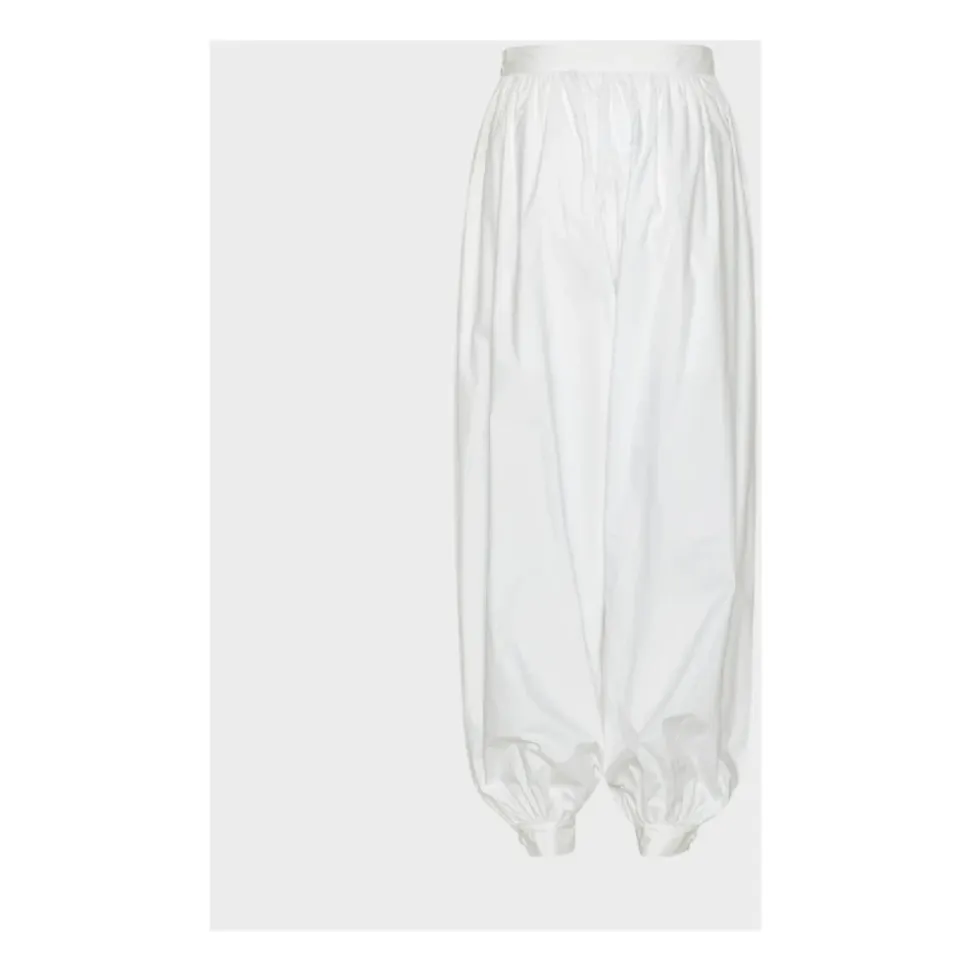 Pantalones Balloon con Pliegues