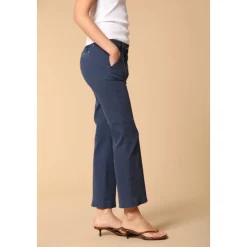 Pantalones Chinos Trompeta Azul Slim Fit