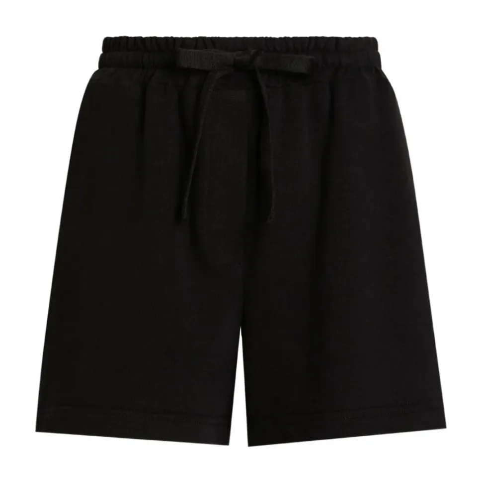 Pantalones Cortos de Felpa con Bordado DG