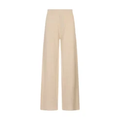 Pantalones de punto acanalado