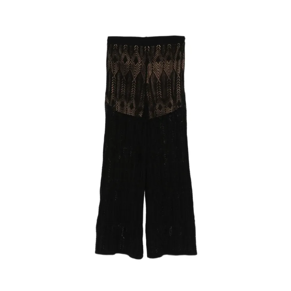 Pantalones de Punto Calado