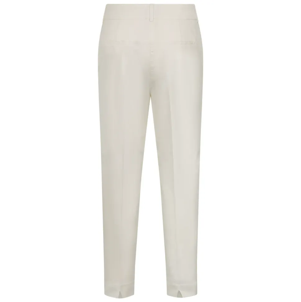Pantalones de Satén de Algodón Elástico