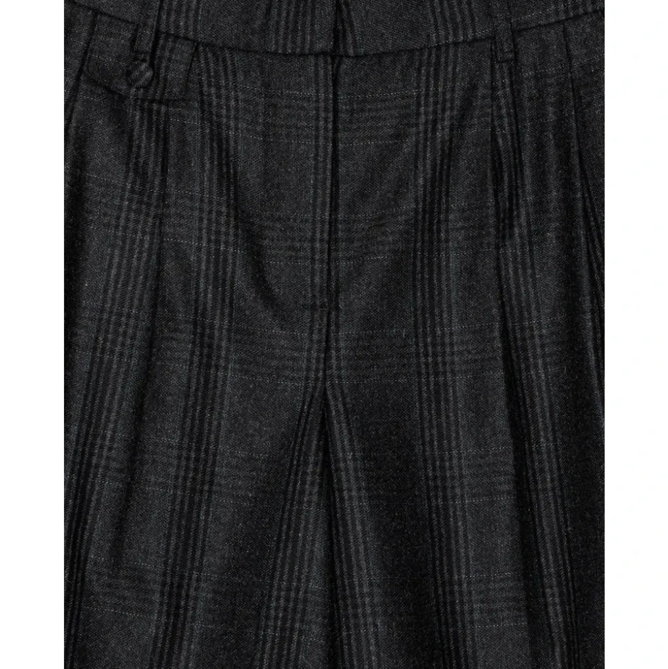 Pantalones de traje anchos a medida