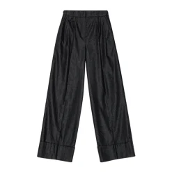 Pantalones de traje anchos a medida