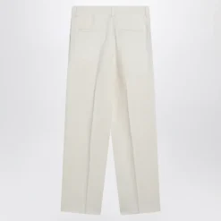 Pantalones Fluidos de Doble Pliegue