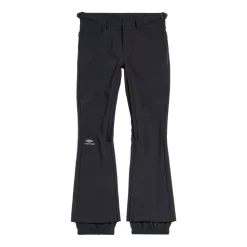 Pantalones Negros Acampanados con Logo