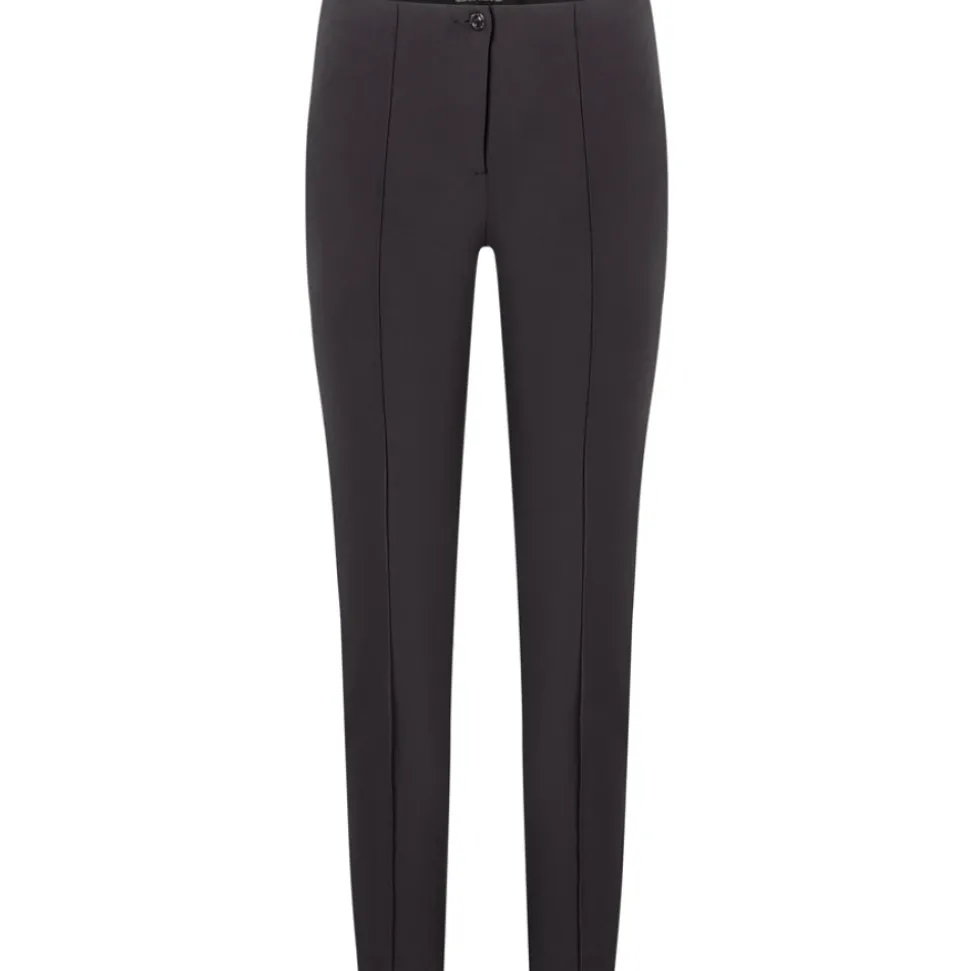 Pantalones pitillo elásticos con pinzas