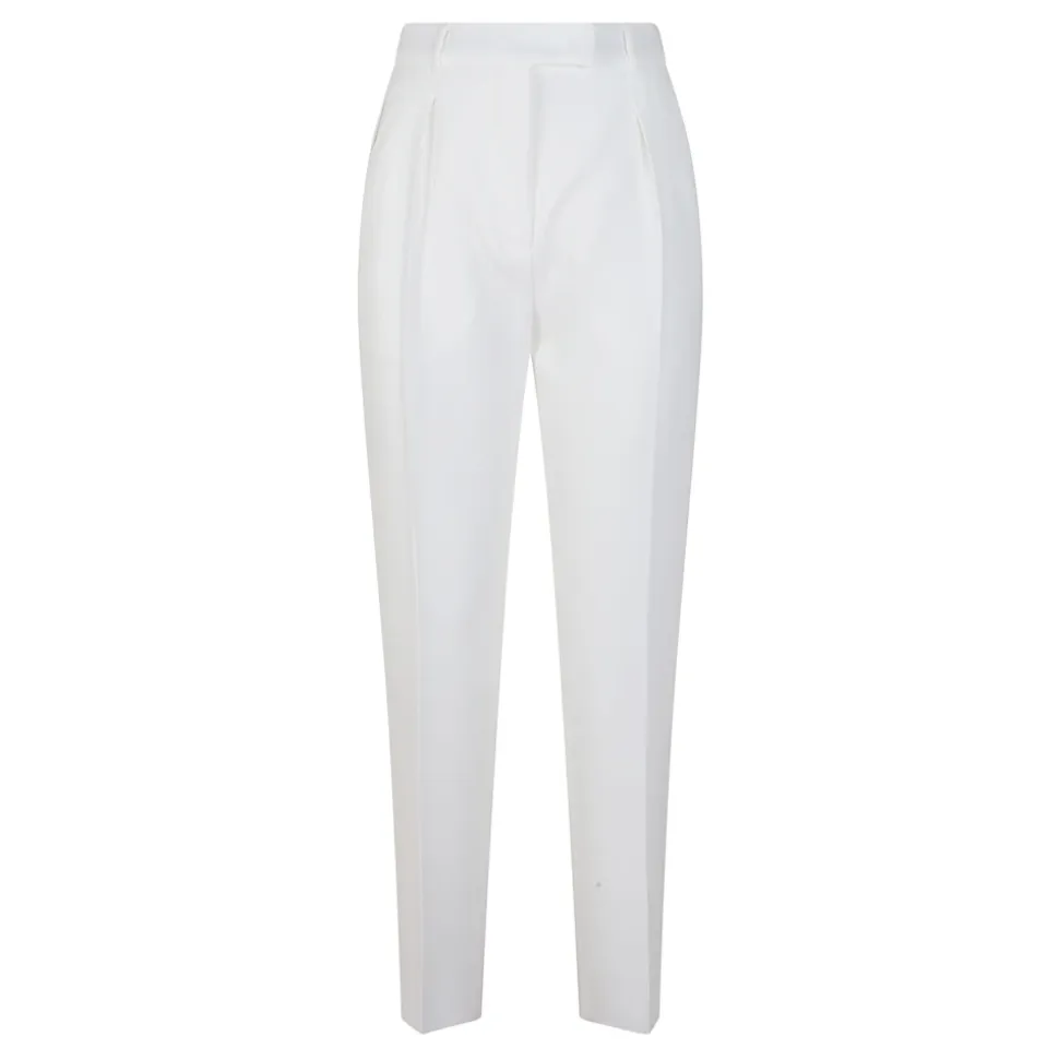 Pantalones tapered con detalle de pliegues Eguale
