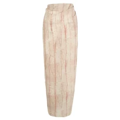 Pareo, falda de seda irony print-