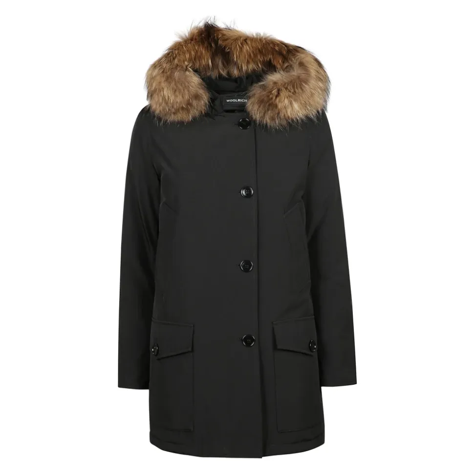 Parka desmontable de piel para clima ártico