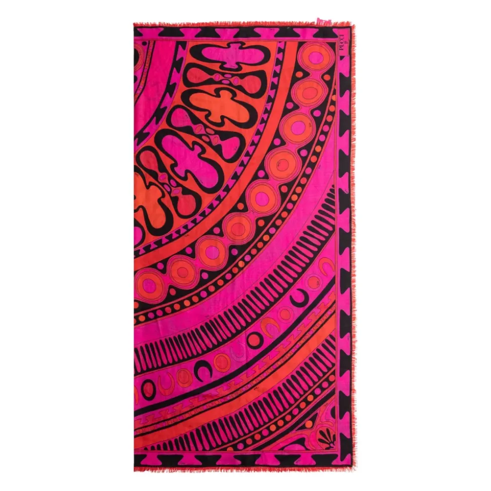 Pashmina con estampado Soleil
