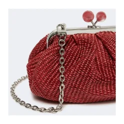Pasticcino Small Raffia-Effect Bag