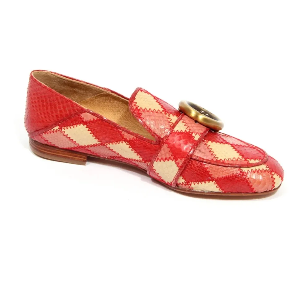 Patchwork Mocassino Wo Loafer