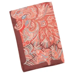 Pañuelo de seda estampado