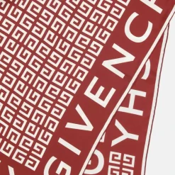 Pañuelo de Seda 4G Rojo Primavera-Verano 2025